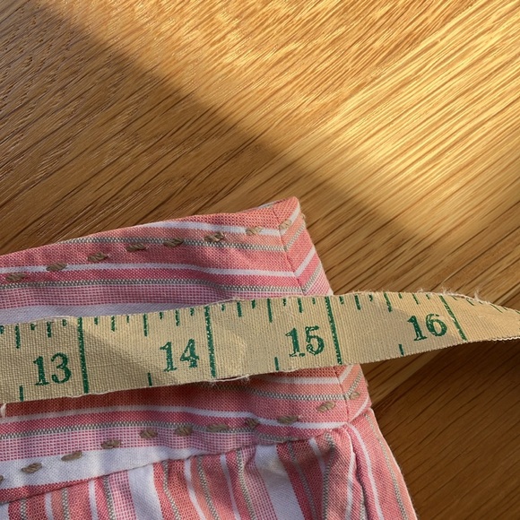 Talbots Petites Striped Cotton Capris - Picture 13 of 15